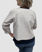 Cotton Canvas Cropped Jacket Vintage Buttons Layering | Engayla