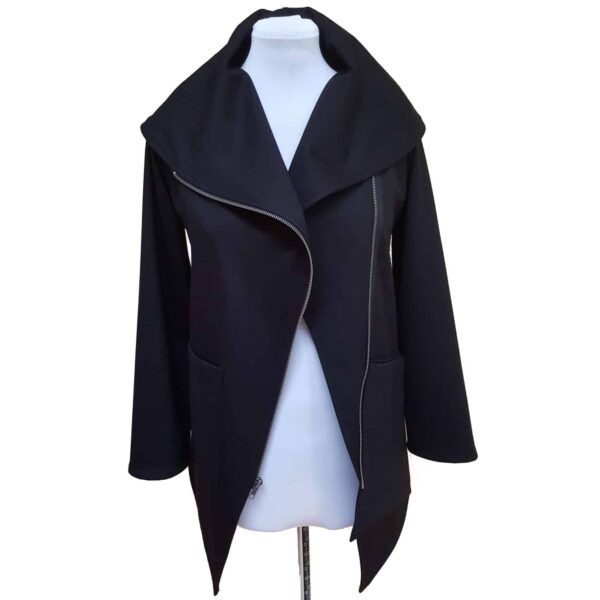 Black zipper jacket