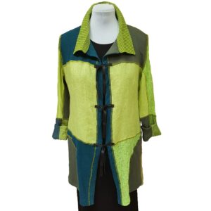 Chartreuse teal collectors jacket